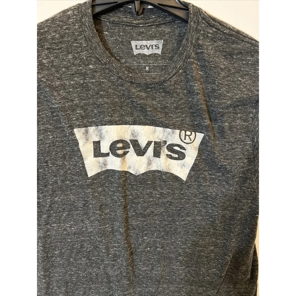 Vintage Levi's Spell Out‎ Logo T-Shirt Men's Size Medium